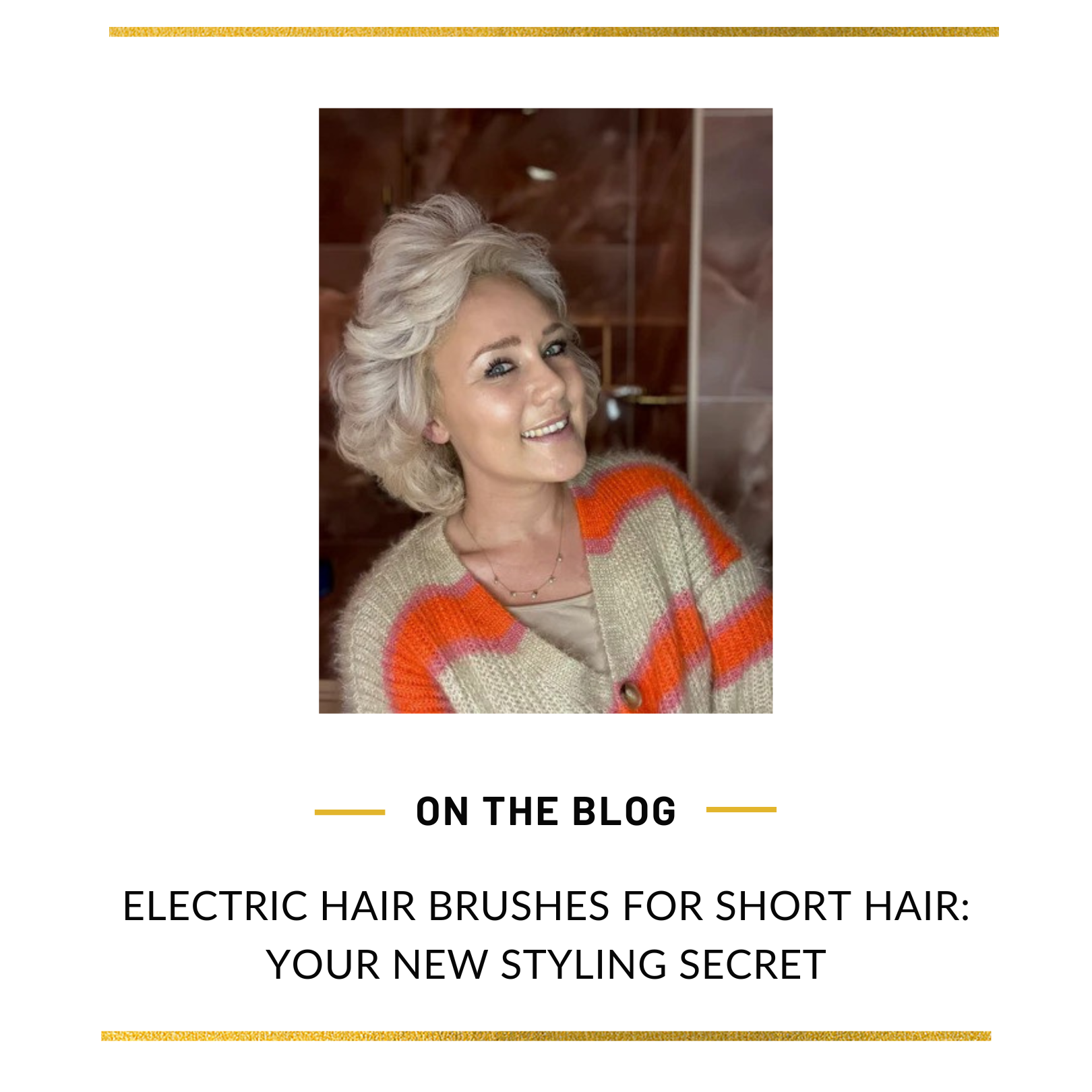 Electric Hair Brushes for Short Hair: Your New Styling Secret